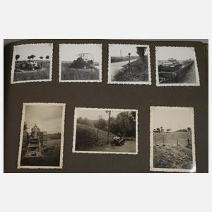 Drei Dienstzeitfotoalben 2. Weltkrieg