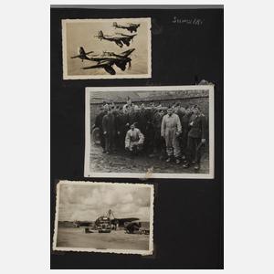 Drei Dienstzeitfotoalben 2. Weltkrieg