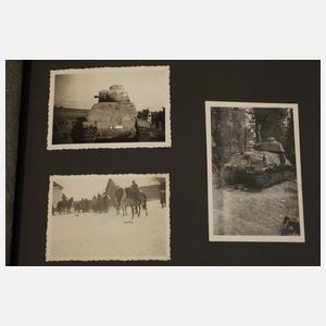 Zwei Dienstzeitfotoalben