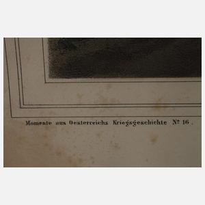 Zwei österreichische Schlachtendarstellungen