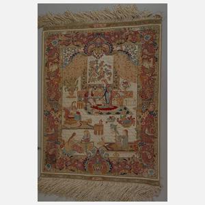 Feiner Seidenteppich