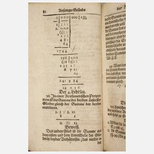 Wolffens Mathematische Wissenschaften 1710
