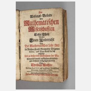 Wolffens Mathematische Wissenschaften 1710