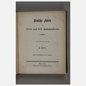 Drei Fabelbücher
