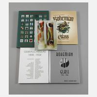 Fünf Fachbücher zum Thema Glas111