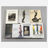 Acht Fachbücher Bildhauerei111