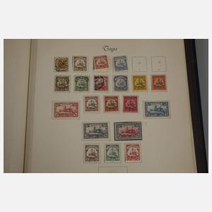 Briefmarkensammlung Altdeutschland und Kolonien