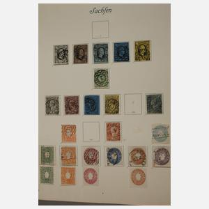 Briefmarkensammlung Altdeutschland und Kolonien