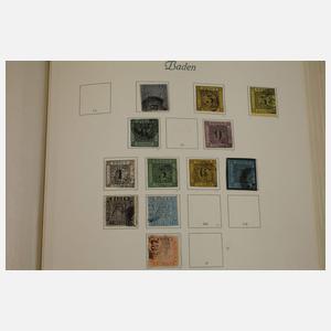 Briefmarkensammlung Altdeutschland und Kolonien