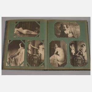 Postkartenalbum Erotik