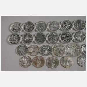 Konvolut 10 Euro BRD Gedenkmünzen