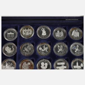 Konvolut Silbermünzen Europäische Union