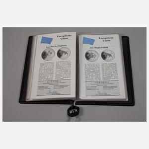 Konvolut Silbermünzen Europäische Union