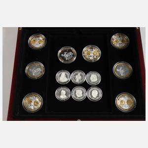 Konvolut Silbermünzen