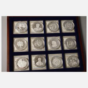 Konvolut Silbermünzen