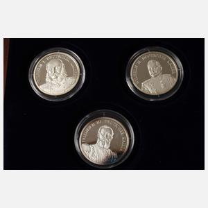 Konvolut Silbermünzen