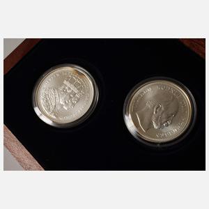 Konvolut Silbermünzen