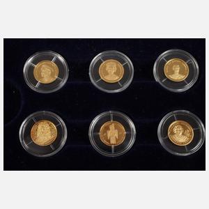 Konvolut Goldmünzen