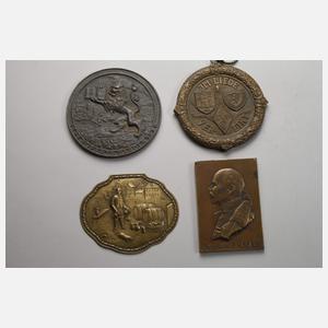 Konvolut Medaillen und Plaketten