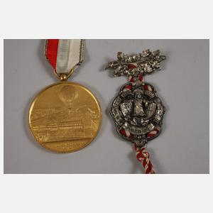 Konvolut Medaillen und Plaketten