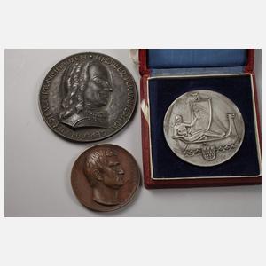 Konvolut Medaillen und Plaketten