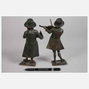 Geschnitzte Musikkapelle