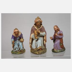 Marolin Konvolut Krippenfiguren und zwei Kartons