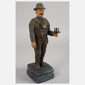 Drei Lichterfiguren Erzgebirge