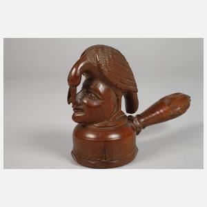 Spindel-Nussknacker als Nasenzwicker