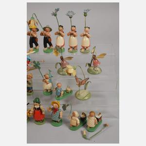 Wendt & Kühn Konvolut Blumenkinder und Freunde