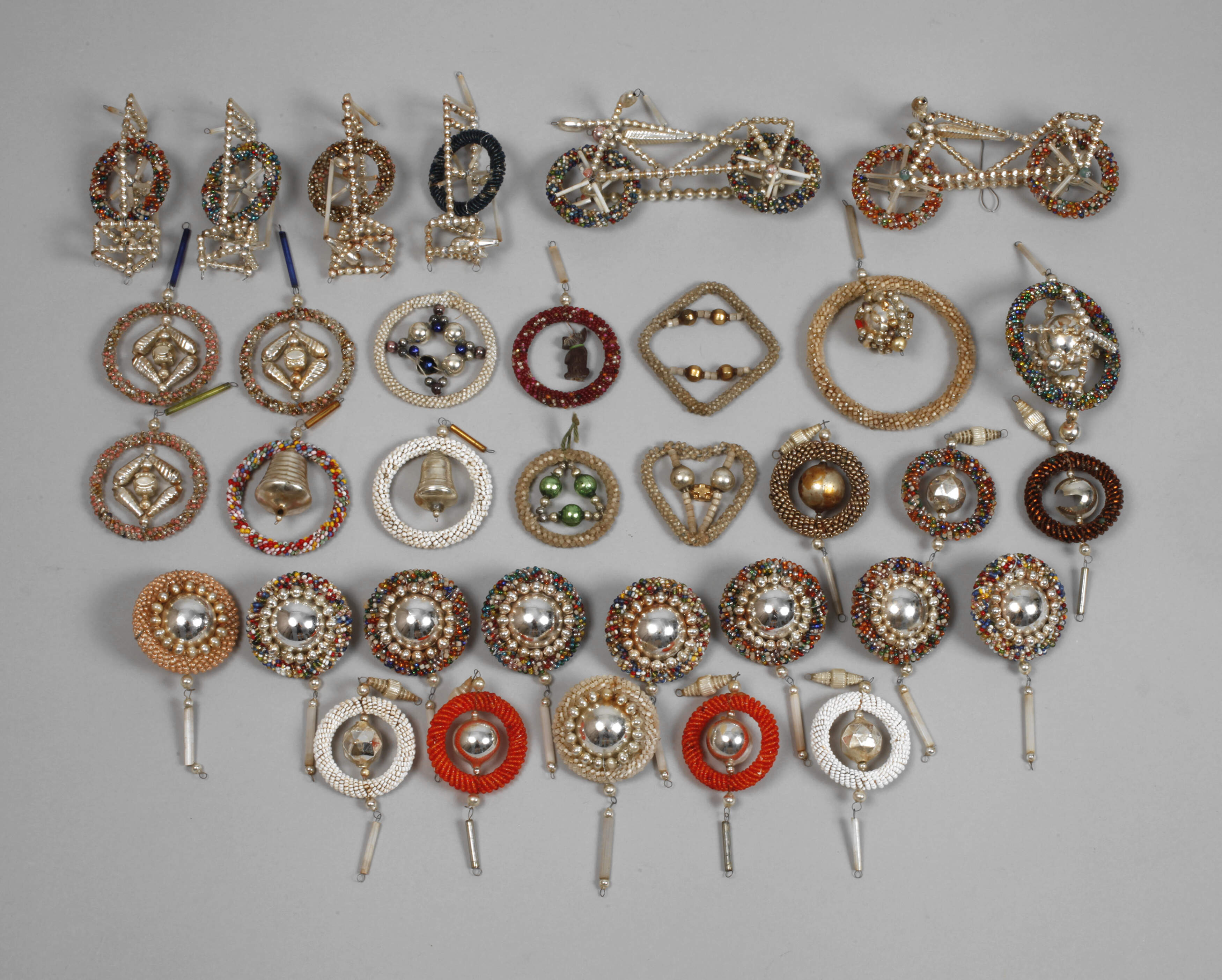 Konvolut Gablonzer Weihnachtsschmuck