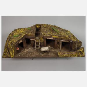 Hausser große Bunkeranlage mit Zubehör