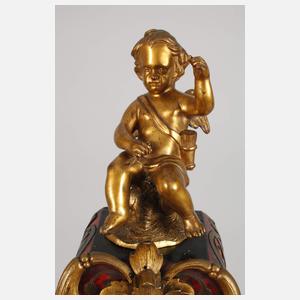 Große Louis XV. Boulle-Pendule