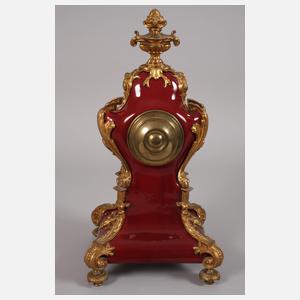 Uhrengarnitur Keramik