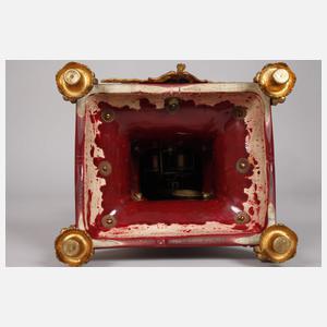 Uhrengarnitur Keramik