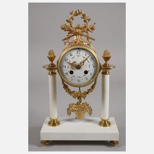 Uhrengarnitur Alabaster