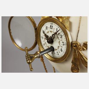 Seltene Heißluftballon-Tischuhr