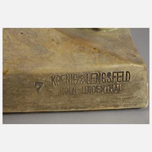 Große Figurenuhr Jugendstil