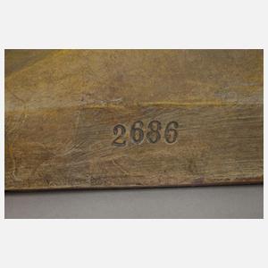 Große Figurenuhr Jugendstil