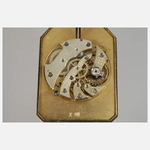 Feine Hängeuhr Art déco