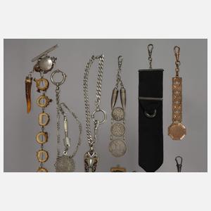 Fünf Taschenuhren für Bastler