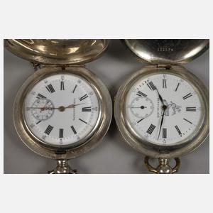 Sechs großformatige Schlüsseluhren