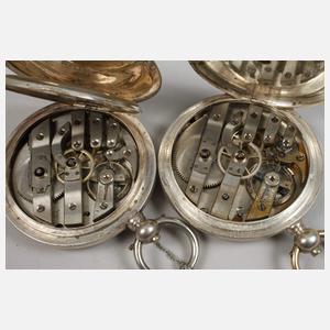 Sechs großformatige Schlüsseluhren