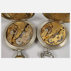 Acht Taschenuhren Paul Buhré