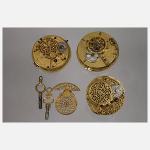 Konvolut Spindeluhrwerke