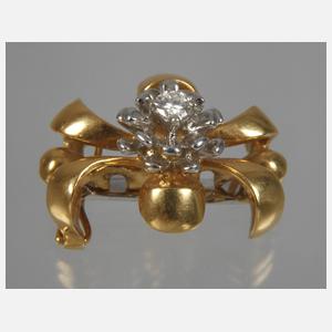 Kettenclip mit Brillant