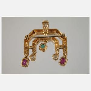 Anhänger mit Steinbesatz