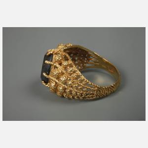 Herrenring mit Hämatit