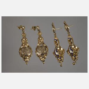 Konvolut Schaumgoldschmuck