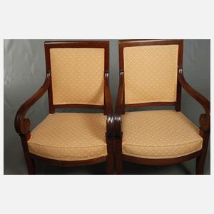 Paar Empire-Sessel